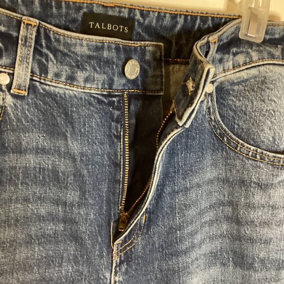 Talbots Women's High Waist Relaxed Blue Denim Jeans Size 6 - Picture 5 of 11